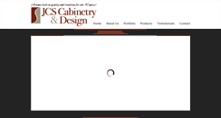 Desktop Screenshot of jcscabinetry.com
